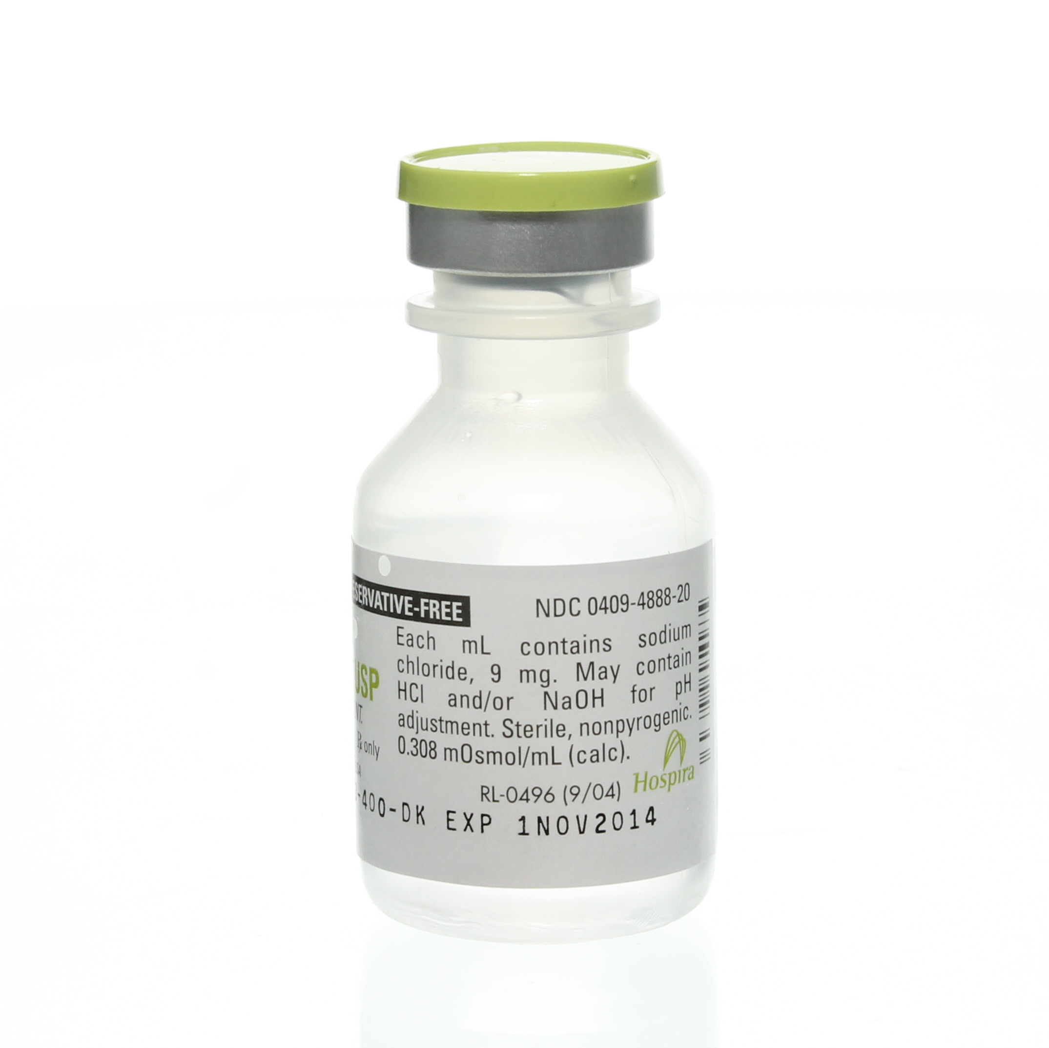 Sodium Chloride 0.9% 20ml SDV - PF - Box/25